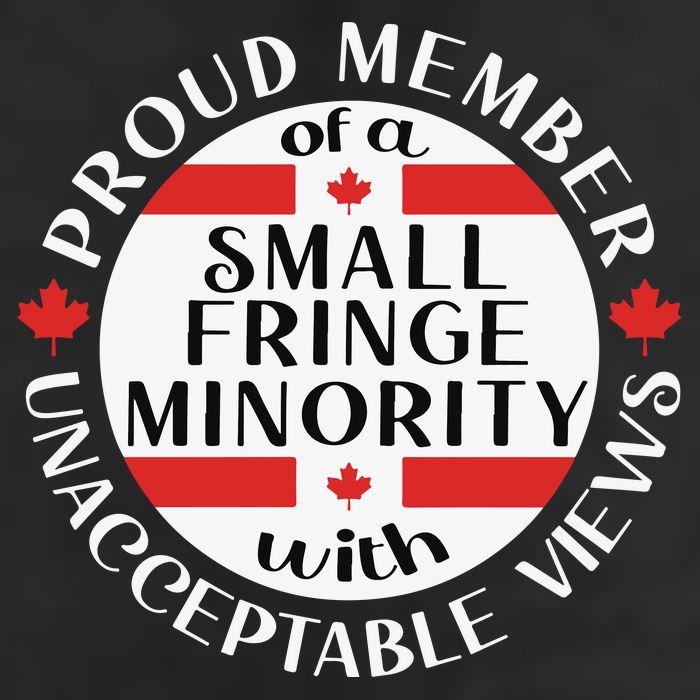 Proud Member Of A Small Fringe Minority With Unacceptable Views 25L Jumbo Tote