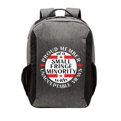 Proud Member Of A Small Fringe Minority With Unacceptable Views Vector Backpack