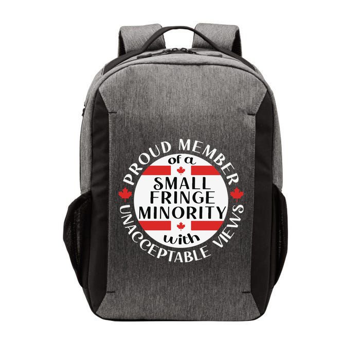 Proud Member Of A Small Fringe Minority With Unacceptable Views Vector Backpack