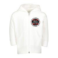 Proud Member Of A Small Fringe Minority With Unacceptable Views Toddler Zip Fleece Hoodie