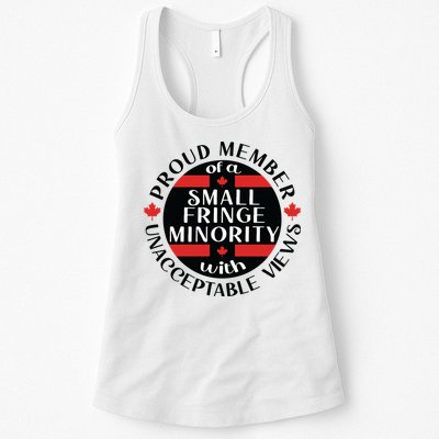 Proud Member Of A Small Fringe Minority With Unacceptable Views Womens Tank Top