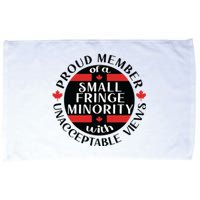 Proud Member Of A Small Fringe Minority With Unacceptable Views Microfiber Hand Towel