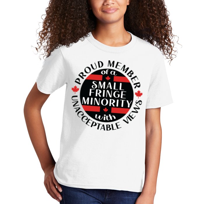 Proud Member Of A Small Fringe Minority With Unacceptable Views Kids T-Shirt