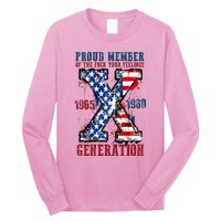 Proud Member Of The Fuck Your Feelings Generation X Long Sleeve Shirt