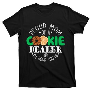 Proud Mom Of A Cookie Dealer  Troop Leader Matching T-Shirt