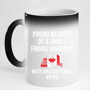 Proud Member Of A Small Fringe Minority Freedom Convoy 11oz Black Color Changing Mug