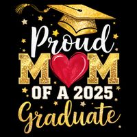 Proud Mom Of A Class Of 2025 Graduate 2025 Senior Mom Bag