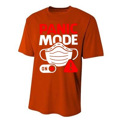 Panic Mode On Performance Sprint T-Shirt