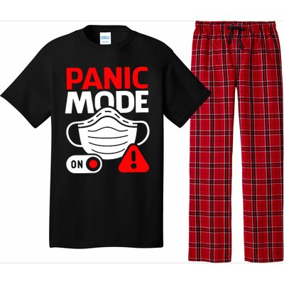 Panic Mode On Pajama Set