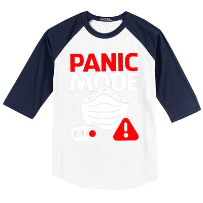 Panic Mode On Baseball Sleeve Shirt