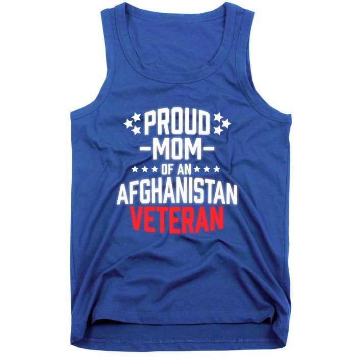 Proud Mom Of An Afghanistan Veteran Military Gift Tank Top