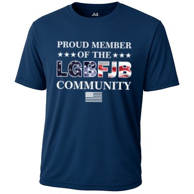 Proud Member Of The LGBFJB Community USA Flag Performance Shirt