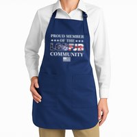 Proud Member Of The LGBFJB Community USA Flag Apron