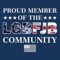 Proud Member Of The LGBFJB Community USA Flag 16 in Basic Backpack