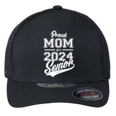 Proud Mom Of A 2024 Senior Grad Flexfit Unipanel Trucker Cap