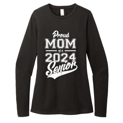 Proud Mom Of A 2024 Senior Grad Womens CVC Long Sleeve Shirt