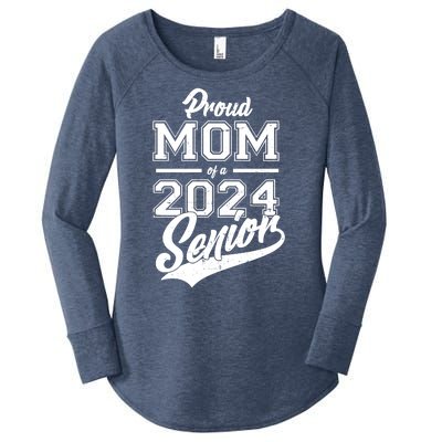 Proud Mom Of A 2024 Senior Grad Women's Perfect Tri Tunic Long Sleeve Shirt