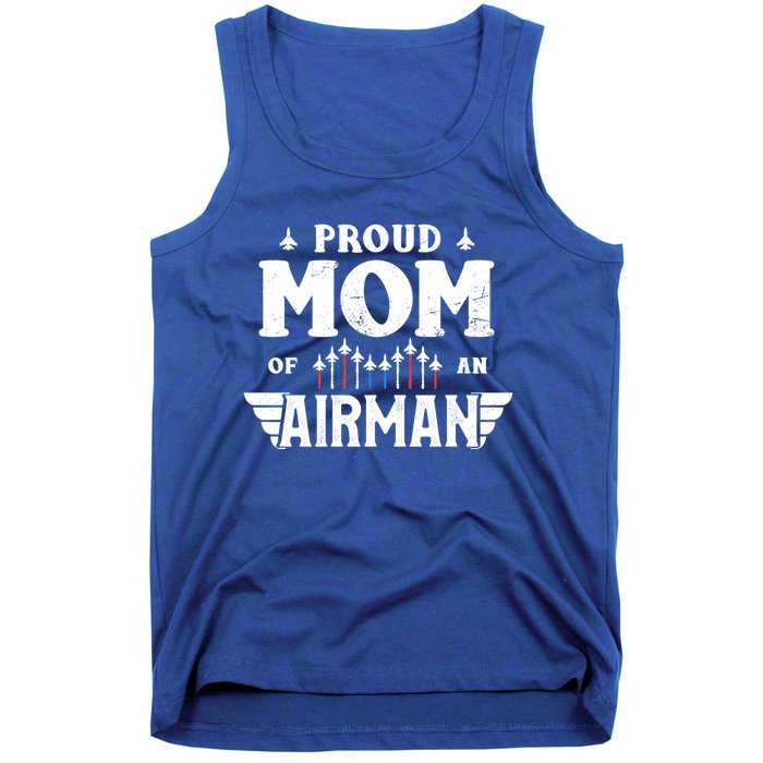 Proud Mom Of An Air Proud Mother Veterans Day Gift Tank Top