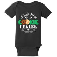 Proud Mom Of A Cookie Dealer Girl Troop Leader Matching Baby Bodysuit