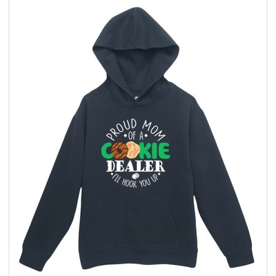 Proud Mom Of A Cookie Dealer Girl Troop Leader Matching Urban Pullover Hoodie