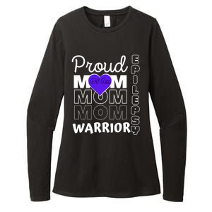 Proud Mom Of A Epilepsy Warrior Womens CVC Long Sleeve Shirt