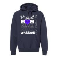 Proud Mom Of A Epilepsy Warrior Premium Hoodie