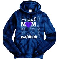 Proud Mom Of A Epilepsy Warrior Tie Dye Hoodie