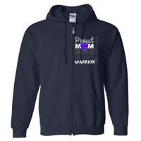 Proud Mom Of A Epilepsy Warrior Full Zip Hoodie