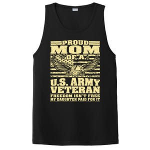 Proud Mom Of An Army Veteran My Daughter Paid For It Gift Funny Gift PosiCharge Competitor Tank