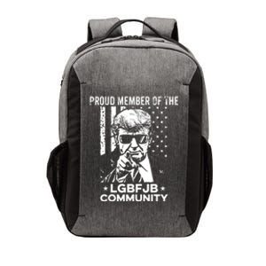 Proud Member Of The LGBFJB Community Conservative Anti Biden Vector Backpack