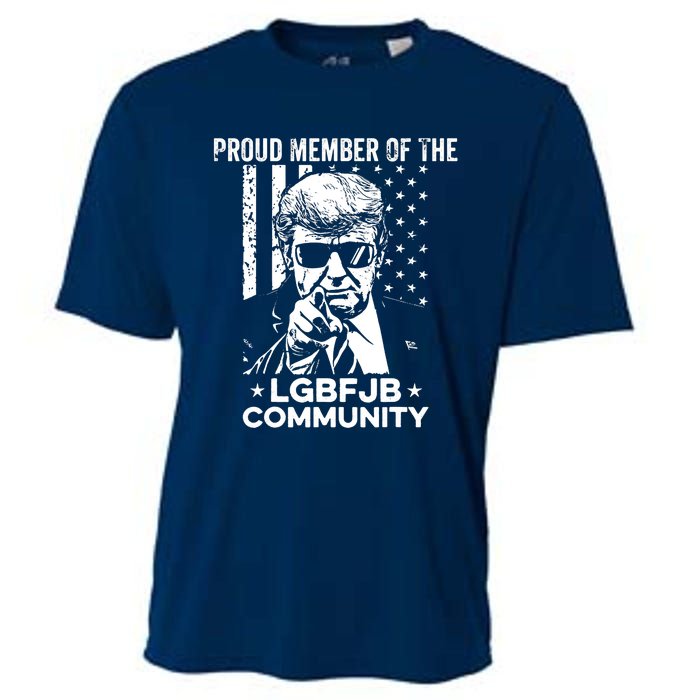 Proud Member Of The LGBFJB Community Conservative Anti Biden Cooling Performance Crew T-Shirt