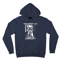 Proud Member Of The LGBFJB Community Conservative Anti Biden Hoodie