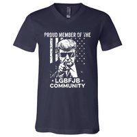 Proud Member Of The LGBFJB Community Conservative Anti Biden V-Neck T-Shirt