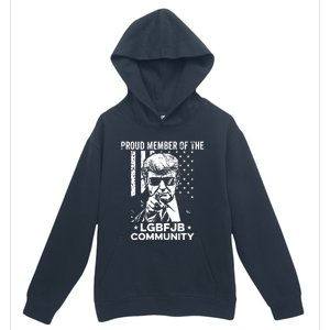 Proud Member Of The LGBFJB Community Conservative Anti Biden Urban Pullover Hoodie