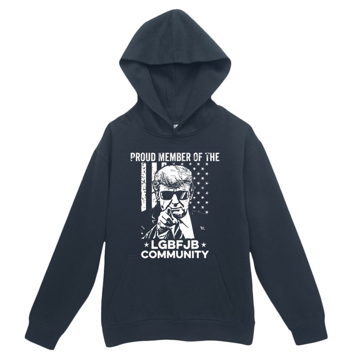 Proud Member Of The LGBFJB Community Conservative Anti Biden Urban Pullover Hoodie