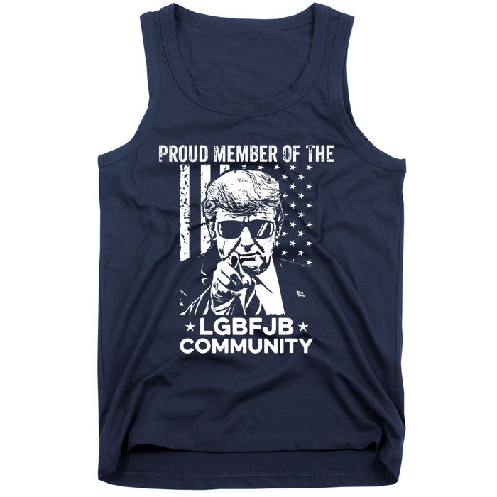 Proud Member Of The LGBFJB Community Conservative Anti Biden Tank Top