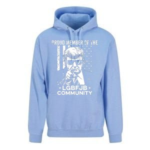 Proud Member Of The LGBFJB Community Conservative Anti Biden Unisex Surf Hoodie