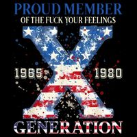 Proud Member Of The Fuck Your Feelings Gen X Usa Impact Tech Backpack