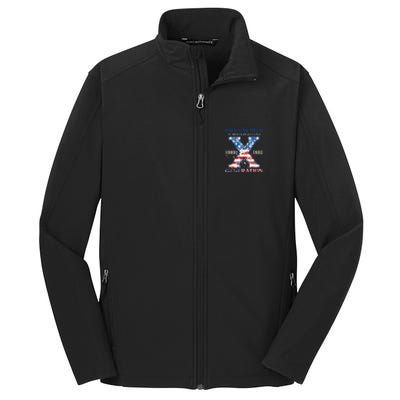 Proud Member Of The Fuck Your Feelings Gen X Usa Core Soft Shell Jacket