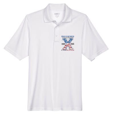 Proud Member Of The Fuck Your Feelings Gen X Usa Men's Origin Performance Piqué Polo