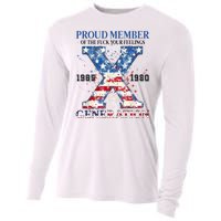 Proud Member Of The Fuck Your Feelings Gen X Usa Cooling Performance Long Sleeve Crew