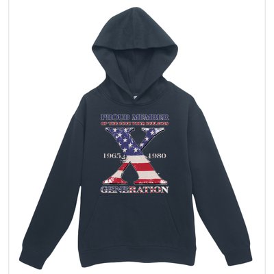 Proud Member Of The Fuck Your Feelings Generation 1965 1980 Gen X Urban Pullover Hoodie