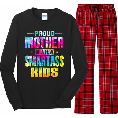 Proud Mother Of A Few Smartass Kidss MotherS Day Long Sleeve Pajama Set