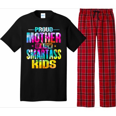 Proud Mother Of A Few Smartass Kidss MotherS Day Pajama Set