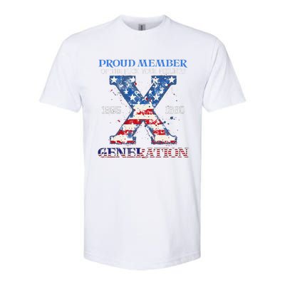 Proud Member Of The Fuck Your Feelings Gen X Usa 4th Of July Softstyle CVC T-Shirt