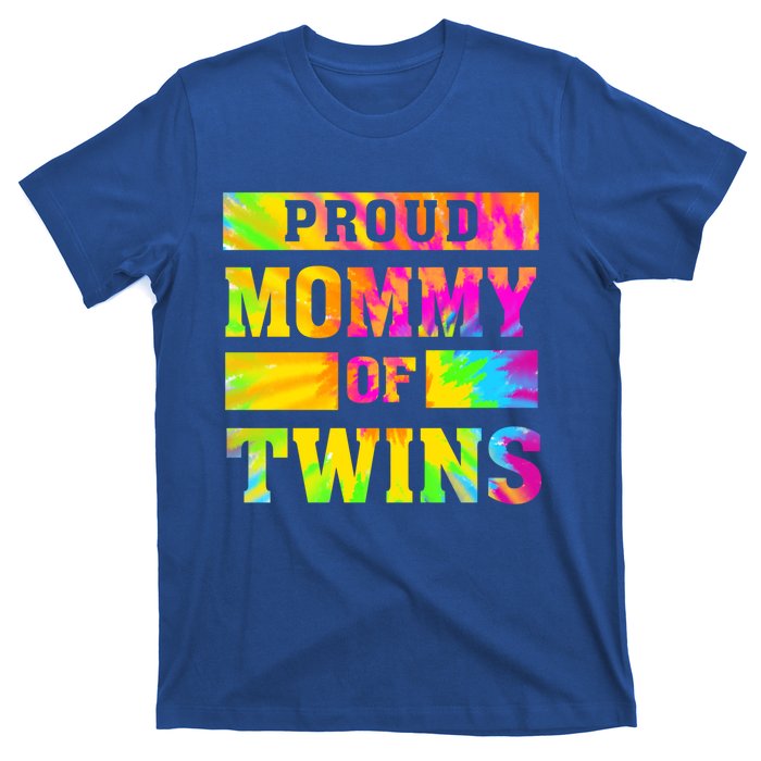 Proud Mommy Of Twins Gift Mother Twin Mom Cute Gift T-Shirt