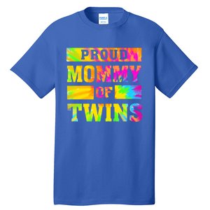 Proud Mommy Of Twins Gift Mother Twin Mom Cute Gift Tall T-Shirt