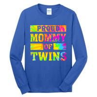 Proud Mommy Of Twins Gift Mother Twin Mom Cute Gift Tall Long Sleeve T-Shirt