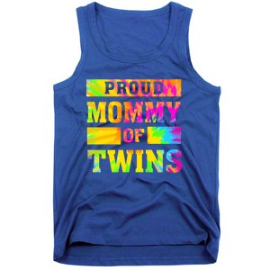 Proud Mommy Of Twins Gift Mother Twin Mom Cute Gift Tank Top