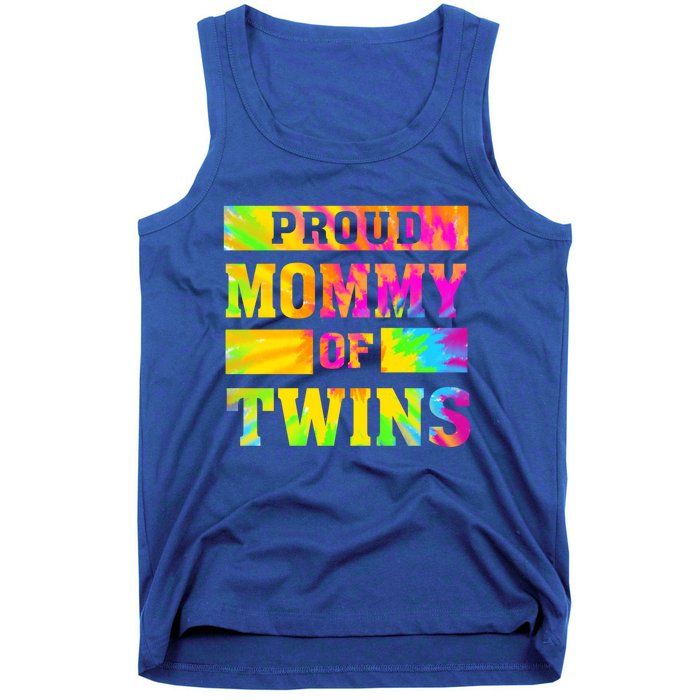 Proud Mommy Of Twins Gift Mother Twin Mom Cute Gift Tank Top